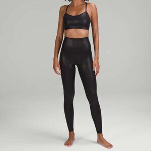 Lululemon Align High-Rise Women's Black Leggings-Shine 18   (25’) - Size 6
